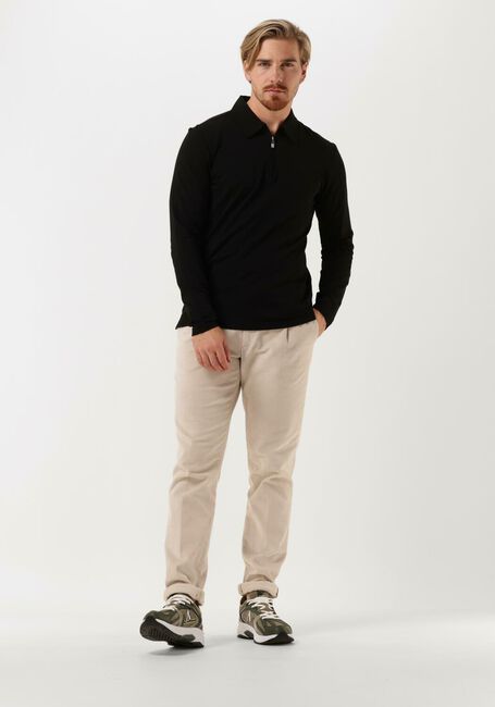 TIGER OF SWEDEN Polo LARON LS en noir - large