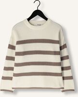 Witte SELECTED WOMEN Trui SLFBLOOMIE LS KNIT O-NECK B Witte SELECTED WOMEN Trui SLFBLOOMIE LS KNIT O-NECK B - medium