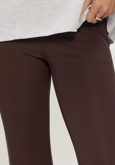 Bruine ALIX THE LABEL Legging LADIES KNITTED CLEAN LEGGING - large