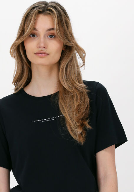 PENN & INK T-shirt T-SHIRT PRINT en noir - large