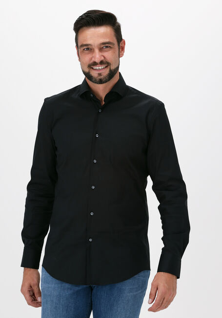 Zwarte BOSS BLACK Klassiek overhemd P-HANK-SPREAD-214 10151300 01 - large