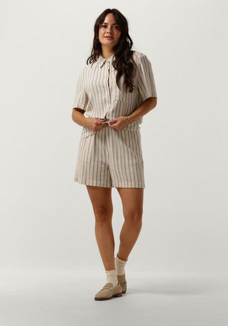 Zand OBJECT Korte broek OBJSANNE HW WIDE SHORTS - large