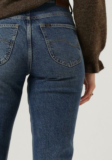 Donkerblauwe LEE Straight leg jeans CAROL - large