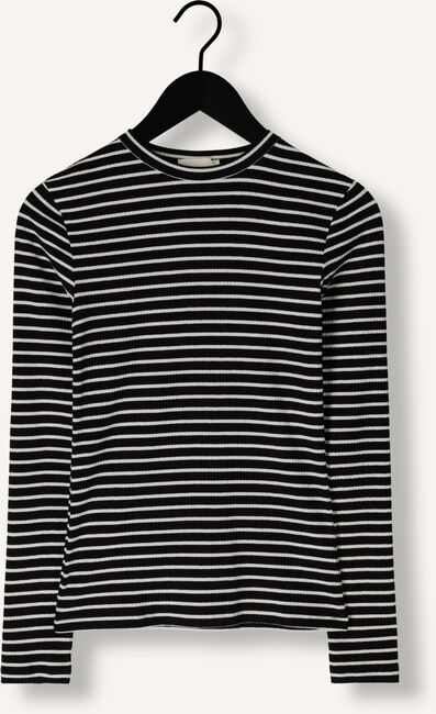 Zwarte NOTRE-V Tops & T-shirts NV-EELKE ROUND NECK Zwarte NOTRE-V Tops & T-shirts NV-EELKE ROUND NECK - large