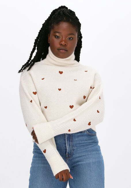 FABIENNE CHAPOT Col roulé OLIVIANA PULLOVER Blanc - large