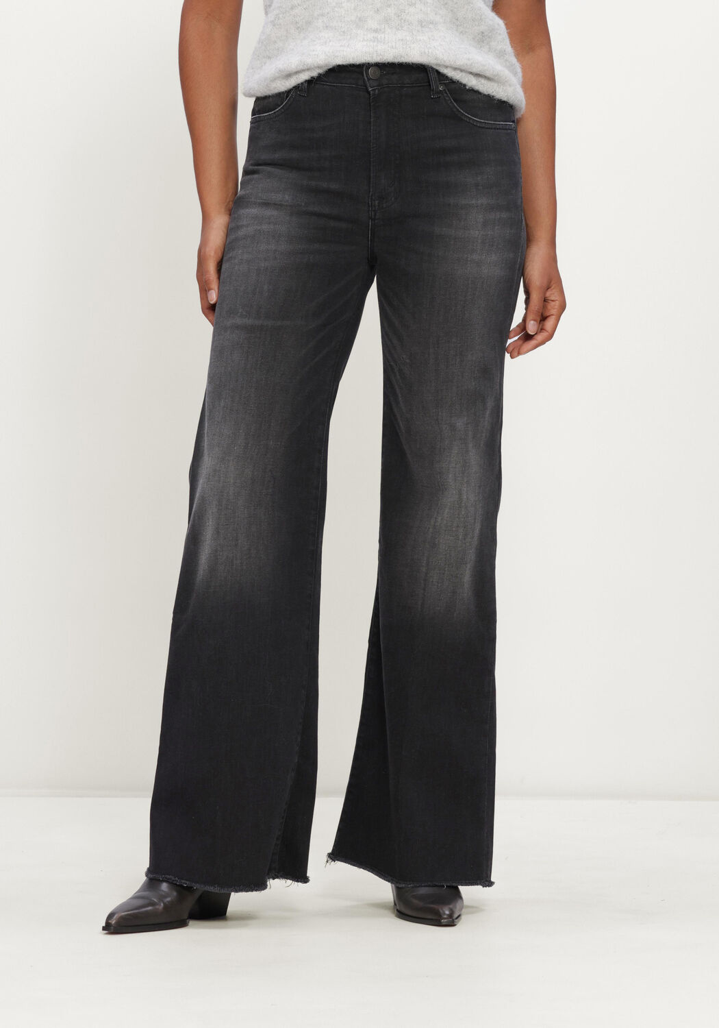 CIRCLE OF TRUST Flared jeans MARLOW DNM en noir - large