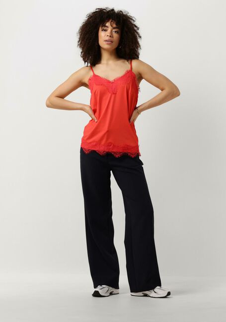 CC HEART Haut LACE TOP en orange - large