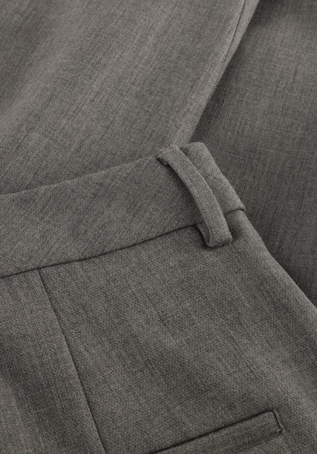 Grijze SELECTED WOMEN Wijde broek SLFWIDE-RITA LANO MW PANT - large