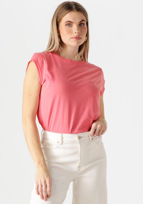 CC HEART T-shirt BASIC V-NECK T-SHIRT en rose - large