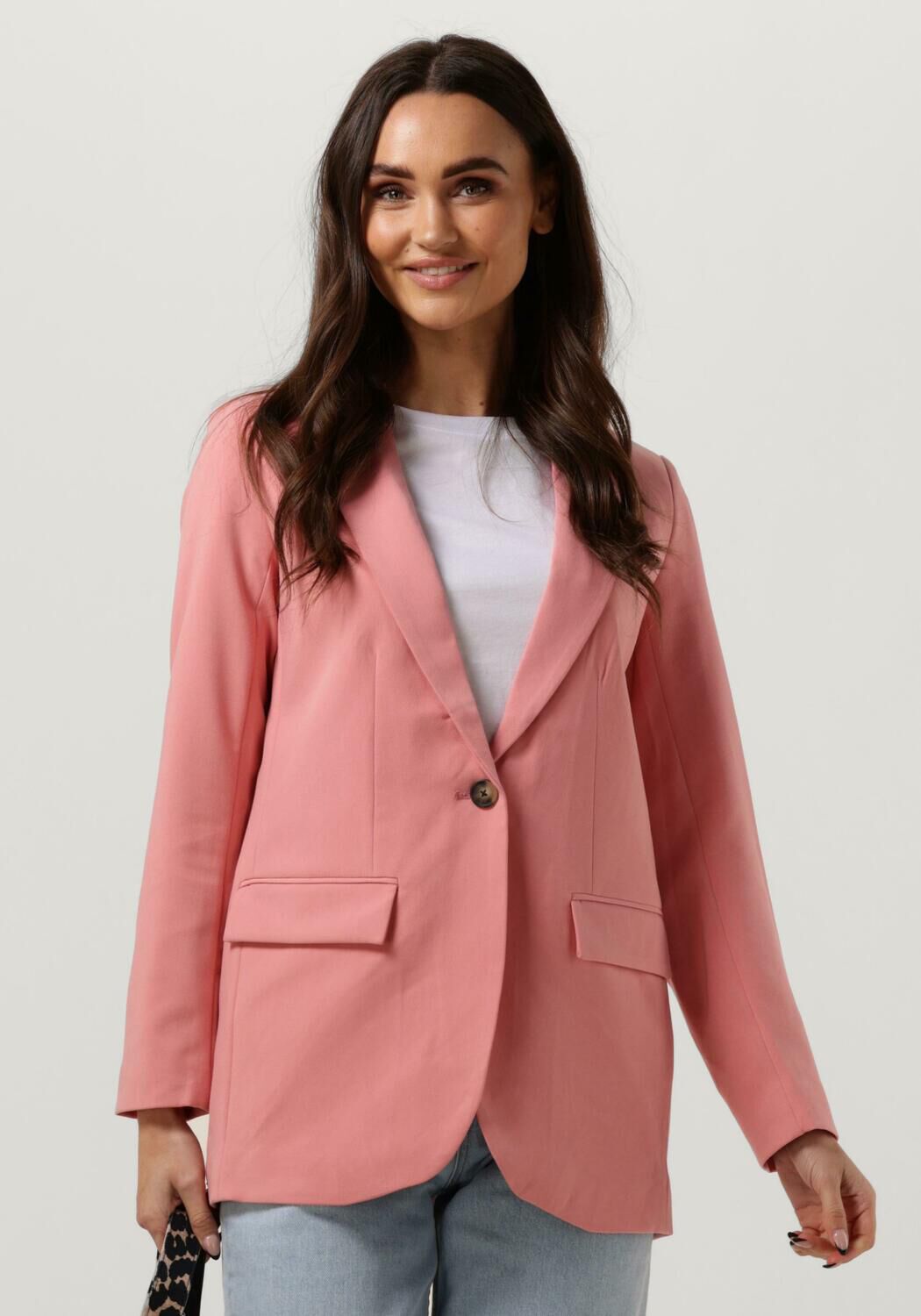 Lichtroze blazer store