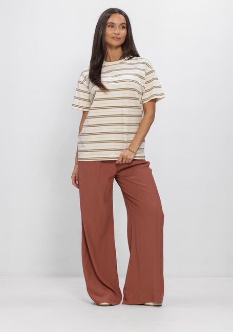 BY-BAR BENJI VISCOSE PANTS Pantalons en beige - large