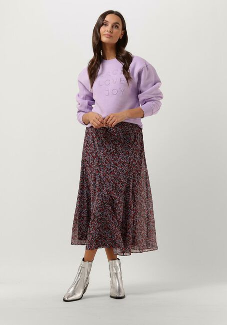 CATWALK JUNKIE Pull SW PEACE LOVE en violet - large