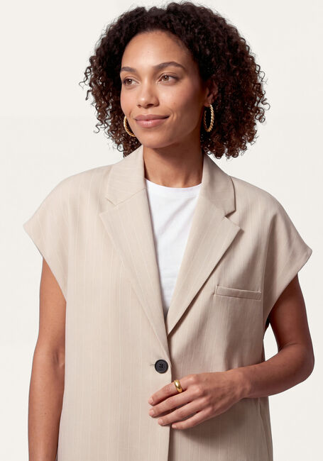 Beige SECOND FEMALE Gilet JENNEA WAISTCOAT - large