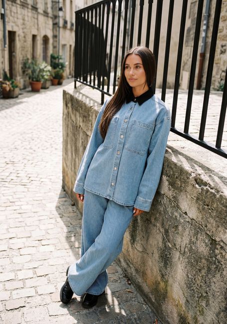 EDITED ALANI JEANS Jeans Bleu clair - large