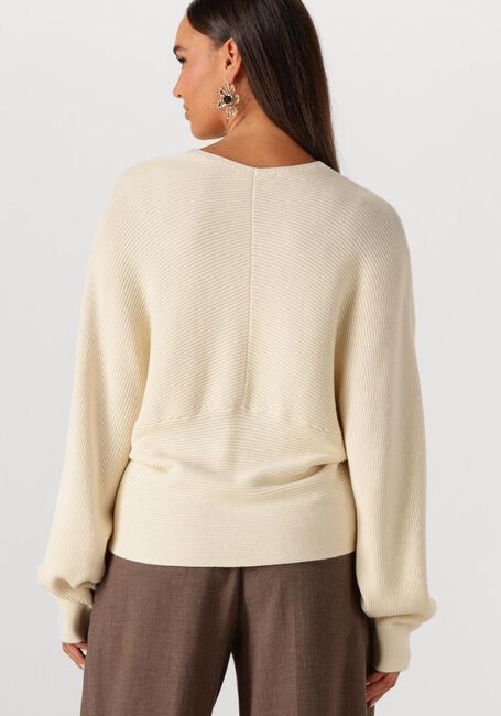 MSCH COPENHAGEN Pull MSCHZINELLE RACHELLE WRAP PULLOVER Écru - large