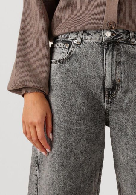 Grijze EDITED Wide jeans CAMILLA DENIM TROUSERS - large