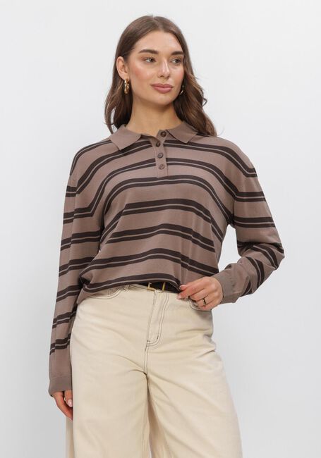 MSCH COPENHAGEN MSCHTERINE PULLOVER STP Hauts & T-shirts Sable - large