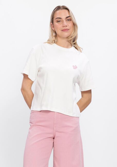 Gebroken wit ANOTHER LABEL T-shirt ALGINA LA CORSE T-SHIRT - large