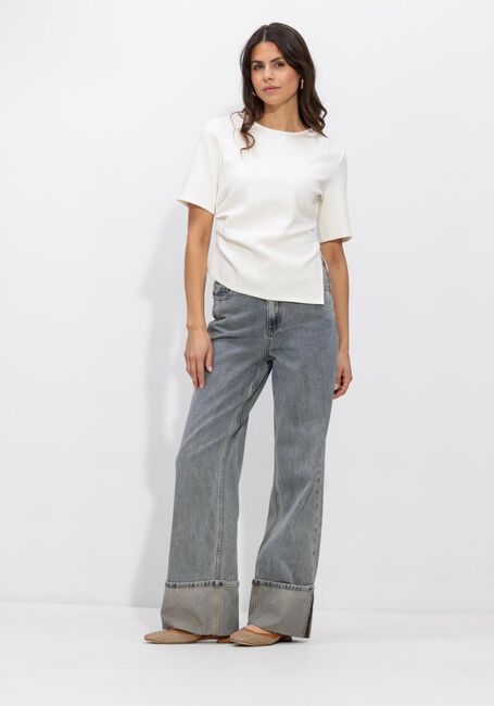 Witte Y.A.S. Tops & T-shirts YASPINA 2/4 TEE - large