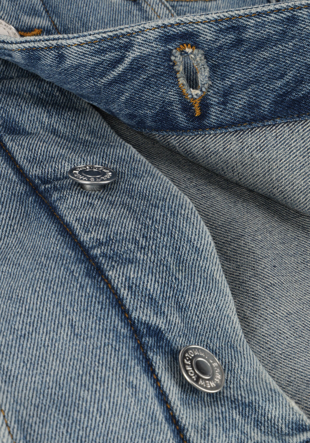 Donkerblauwe TOMMY JEANS Spijkerjas MOM CLS JACKET AH7131 - large