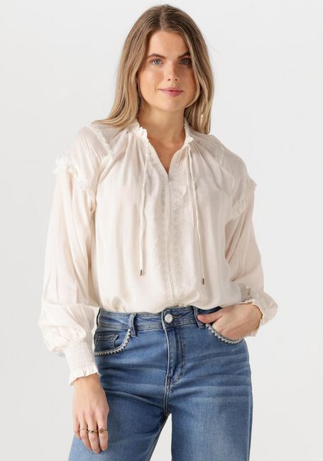 MOS MOSH MMMARB SANSA EMB BLOUSE Blouses Blanc - large