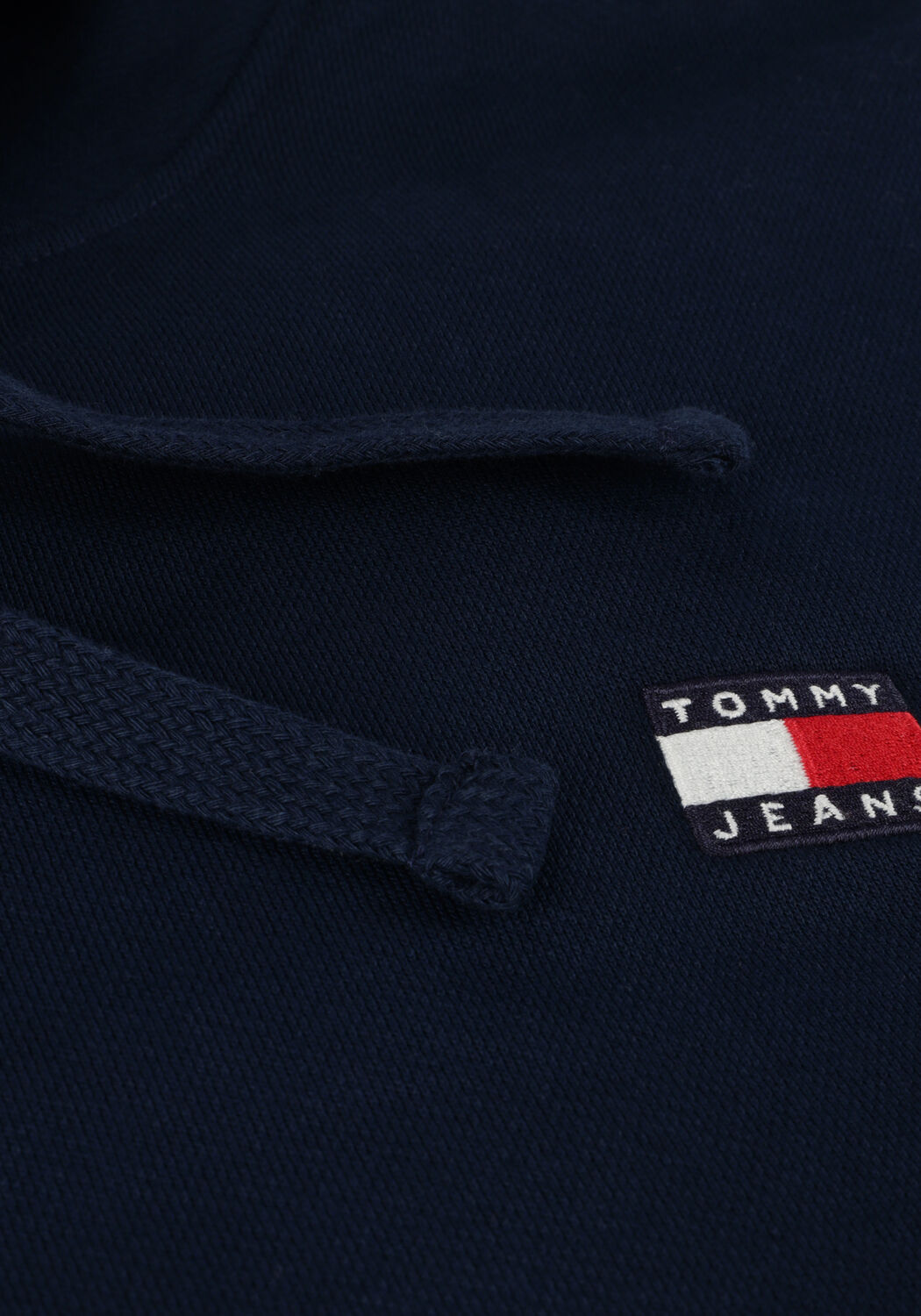 Donkerblauwe TOMMY JEANS Sweater TJM REG BADGE HOODIE EXT - large