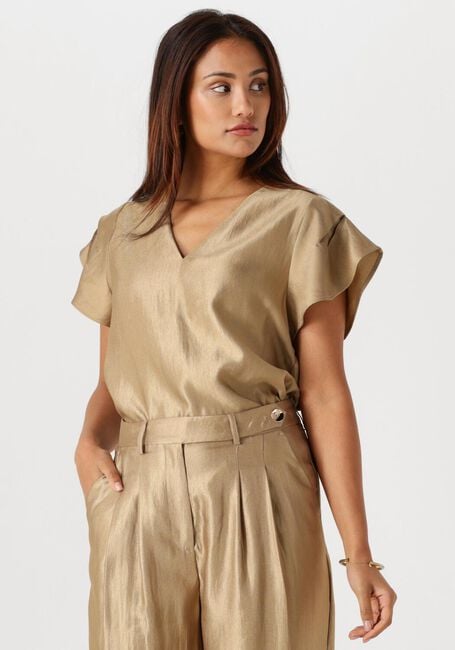 Gouden AAIKO Top MINNY SHIMMERY VIS 512 - large