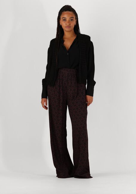 Bordeaux BY-BAR Wijde broek BENJI CONTIKI PANT - large