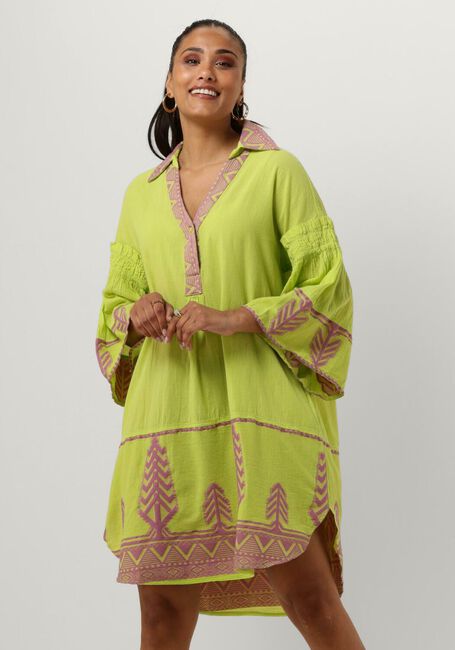 Groene NEMA Mini jurk RABIA - large