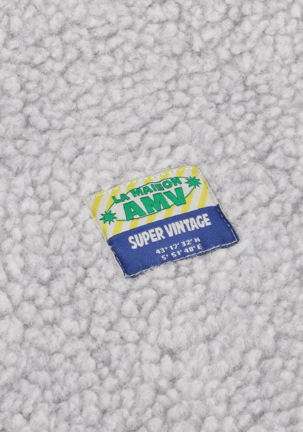 Lichtgrijze AMERICAN VINTAGE Gilet HOKTOWN - large