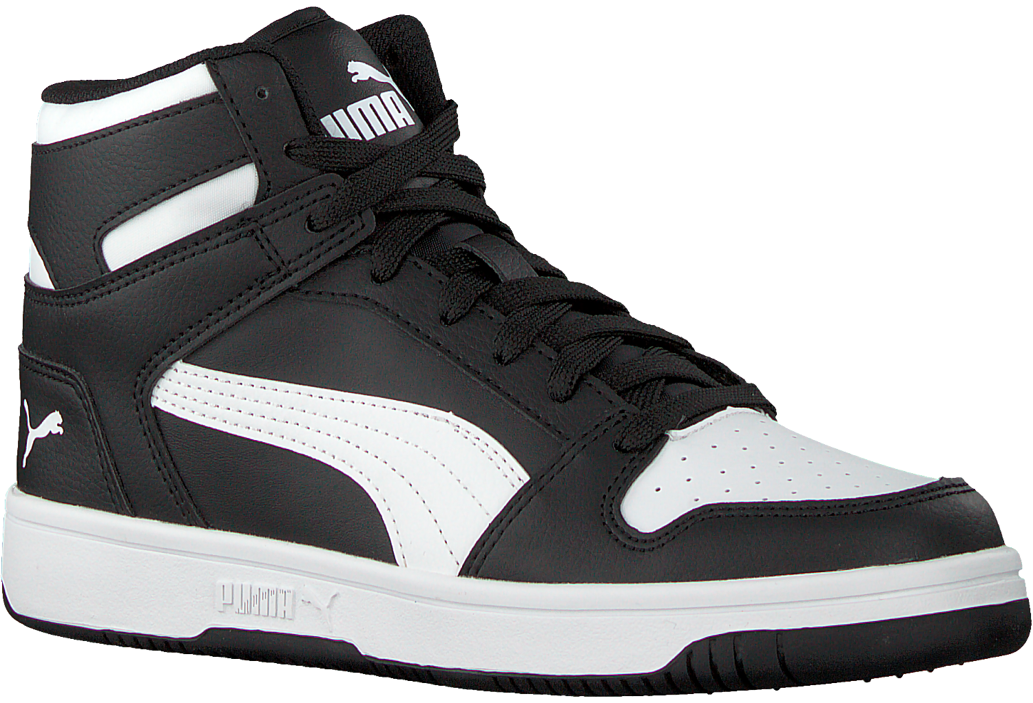 PUMA Baskets montantes REBOUND LAYUP SL JR en noir | Omoda
