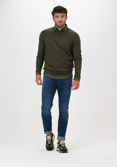 PME LEGEND Chemise d&eacute;contract&eacute; LONG SLEEVE SHIRT POPLIN STRET en vert - large