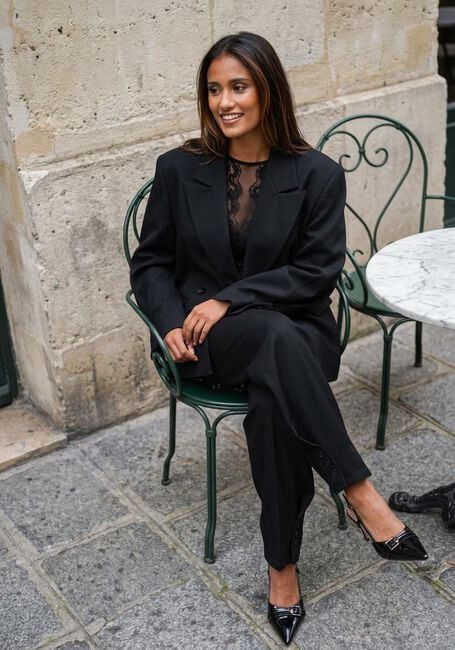 EST'SEVEN Pantalon LOUA PANTALON en noir - large