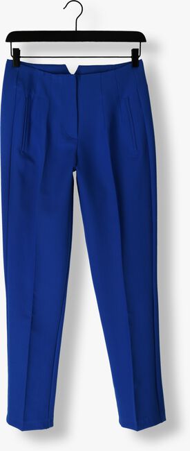 JANSEN AMSTERDAM Pantalon WQ440 WOVEN HIGH WAISTED ANKLE PANTS en bleu - large