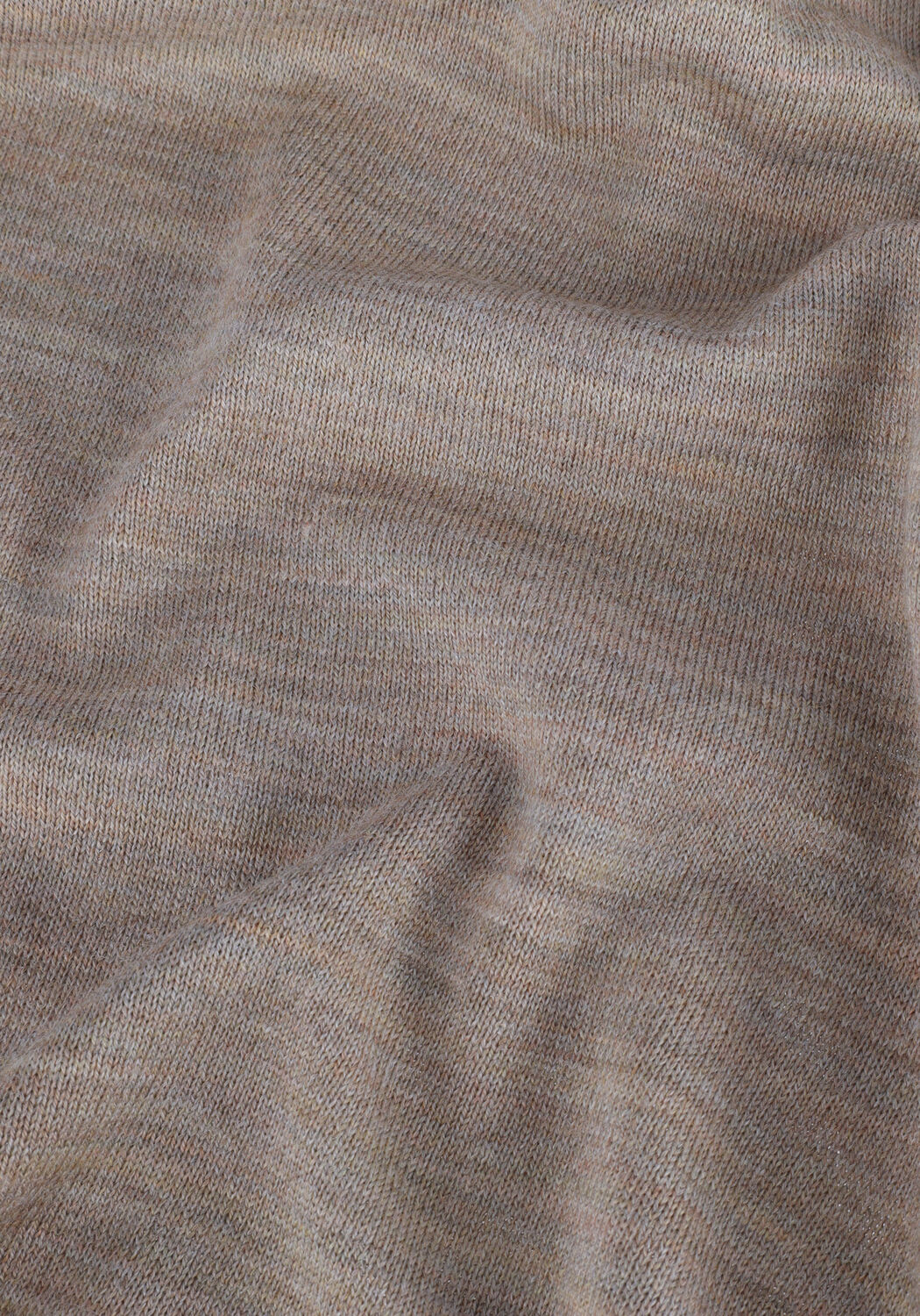 SELECTED MEN Pull SLHTOWN MERINO COOLMAX KNIT CREW en beige - large