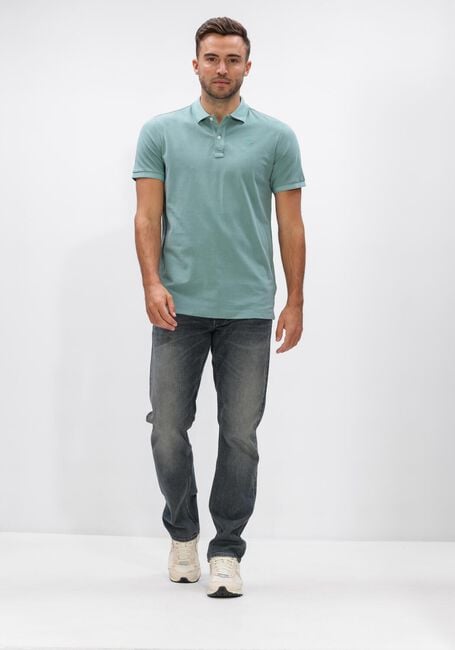G-STAR RAW Polo DUNDA OVERDYED SLIM POLO S\S en bleu - large