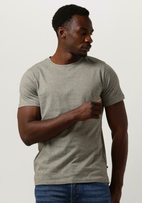 MATINIQUE T-shirt JERMANE MINI STRIPE Vert foncé - large