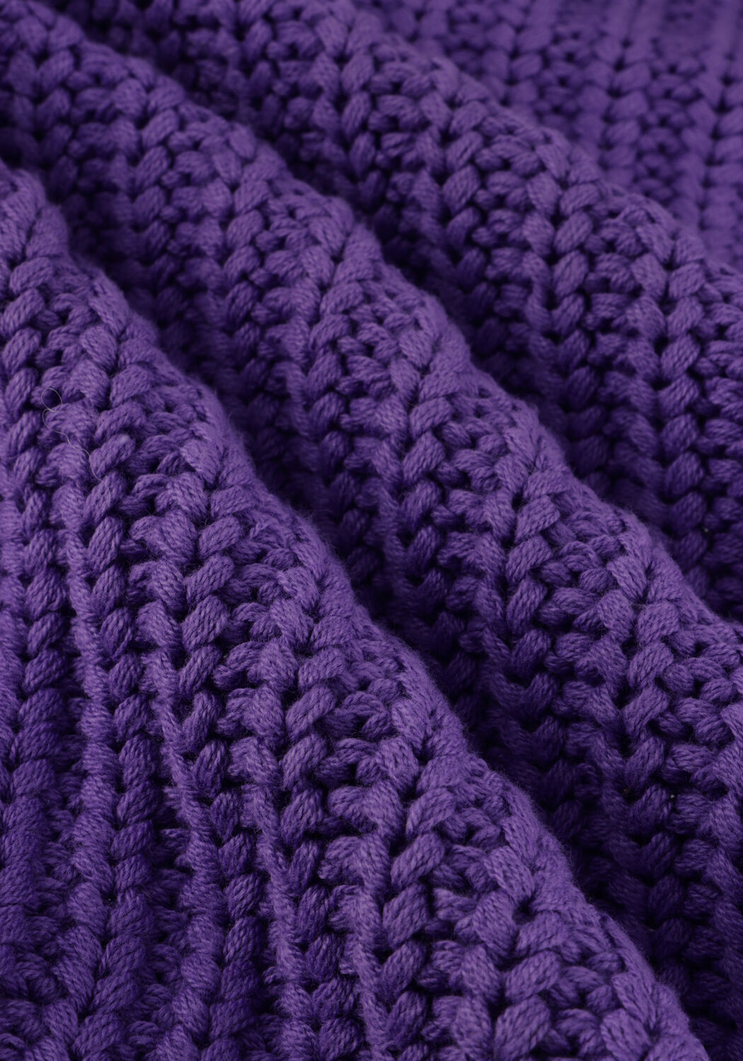 Y.A.S. Col roul&eacute; YASSANNE LS KNIT ROLLNECK PULLOVER en violet - large