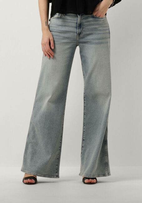 7 FOR ALL MANKIND Wide jeans LOTTA LUXE VINTGAGE SUNDAY Bleu clair - large