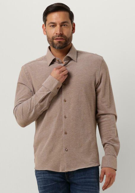 BOSS BLACK Chemise décontracté C-HAL-KENT-C3-223 en camel - large