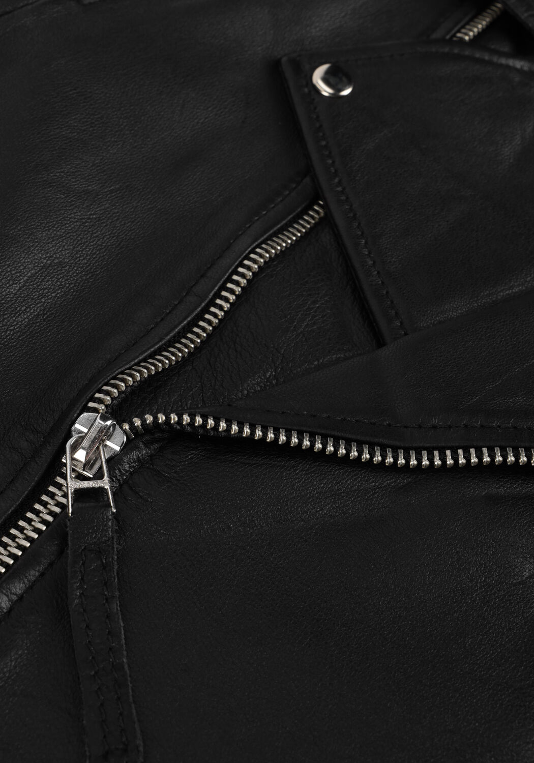 GOOSECRAFT Veste en cuir GC MERCURY BIKER en noir - large