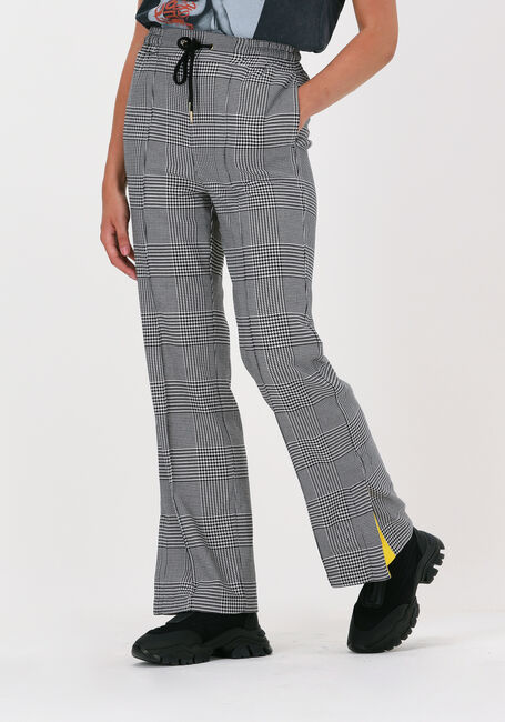 Zwarte ALIX THE LABEL Pantalon CHECK PANTS - large