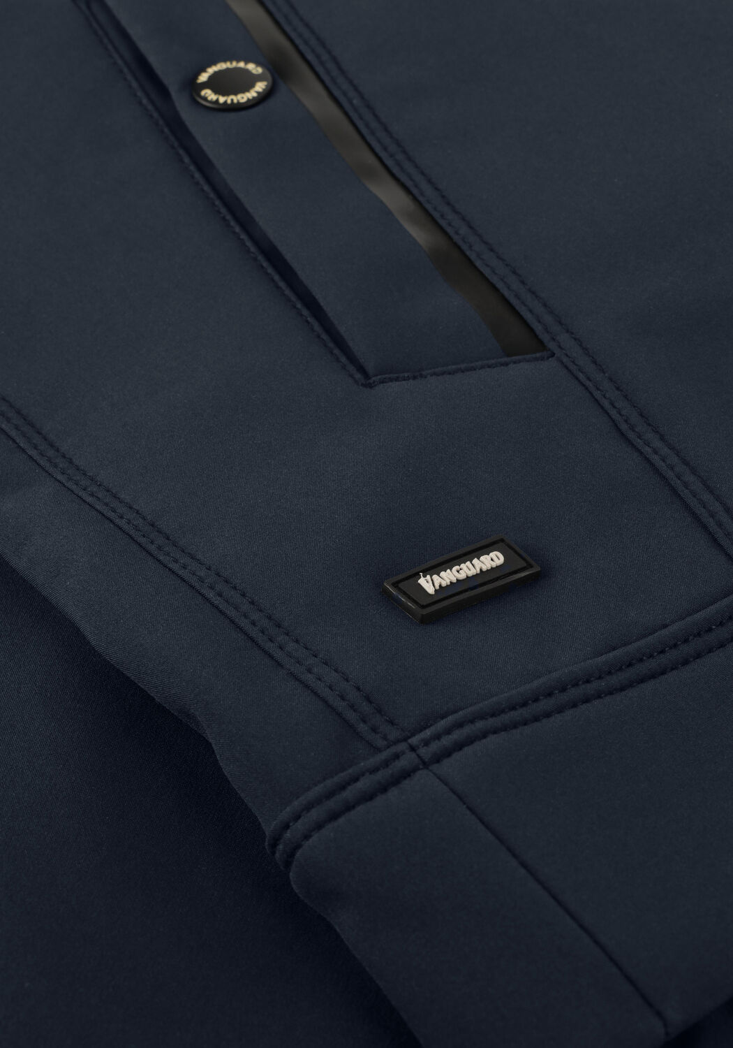 VANGUARD Jack SHORT JACKET SUMMER SOFT-SHELL CHAINBRAKE Bleu fonc&eacute; - large