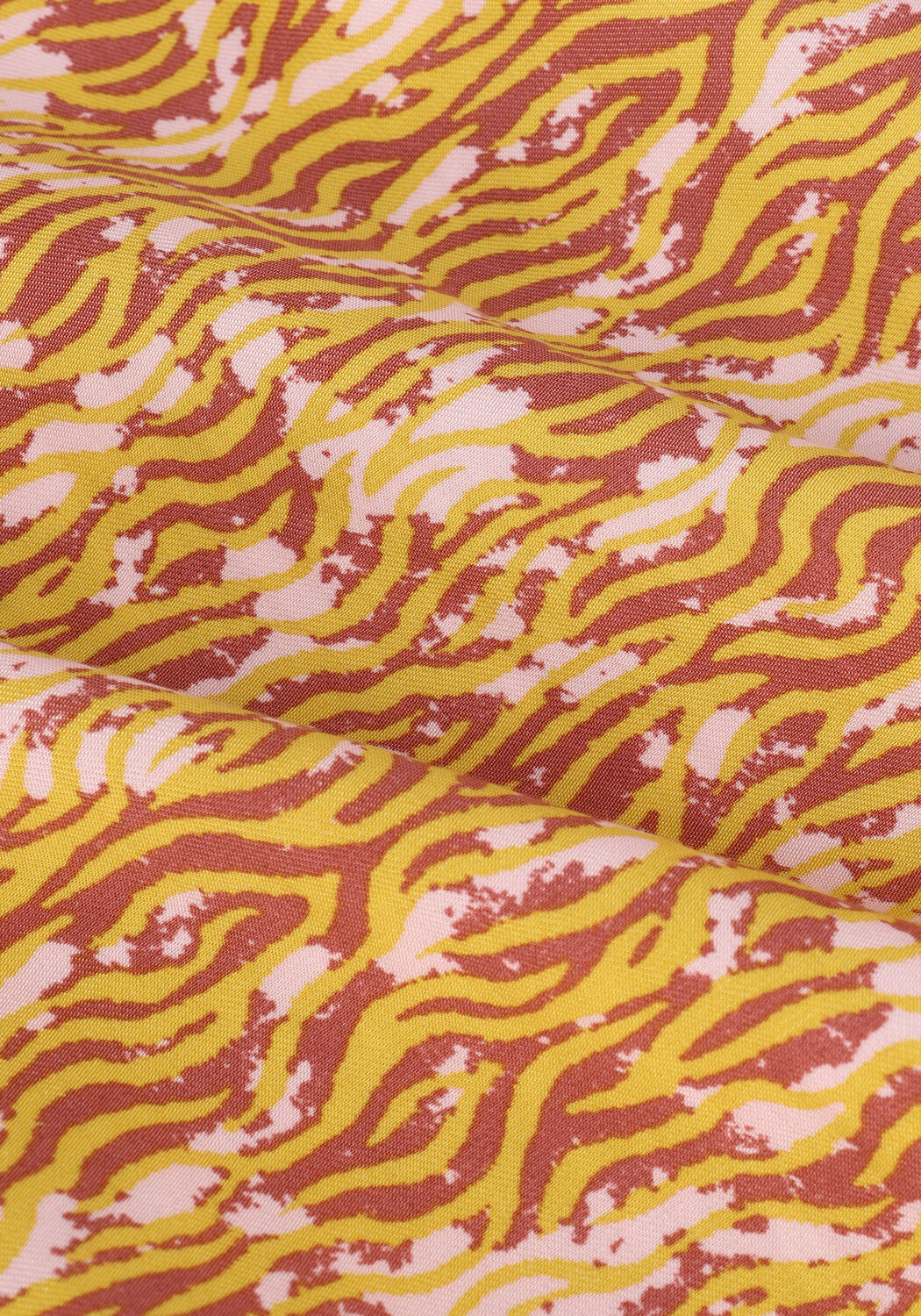 SCOTCH & SODA Pantalon large HIGH-RISE WIDE-LEG DRAPEY PYJAMA PANTS en orange - large