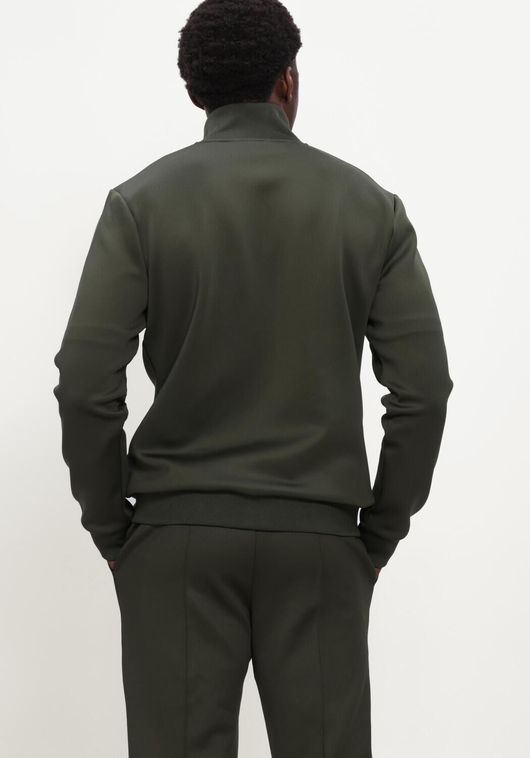 LES DEUX Jack LES DEUX TRACK JACKET en vert - large