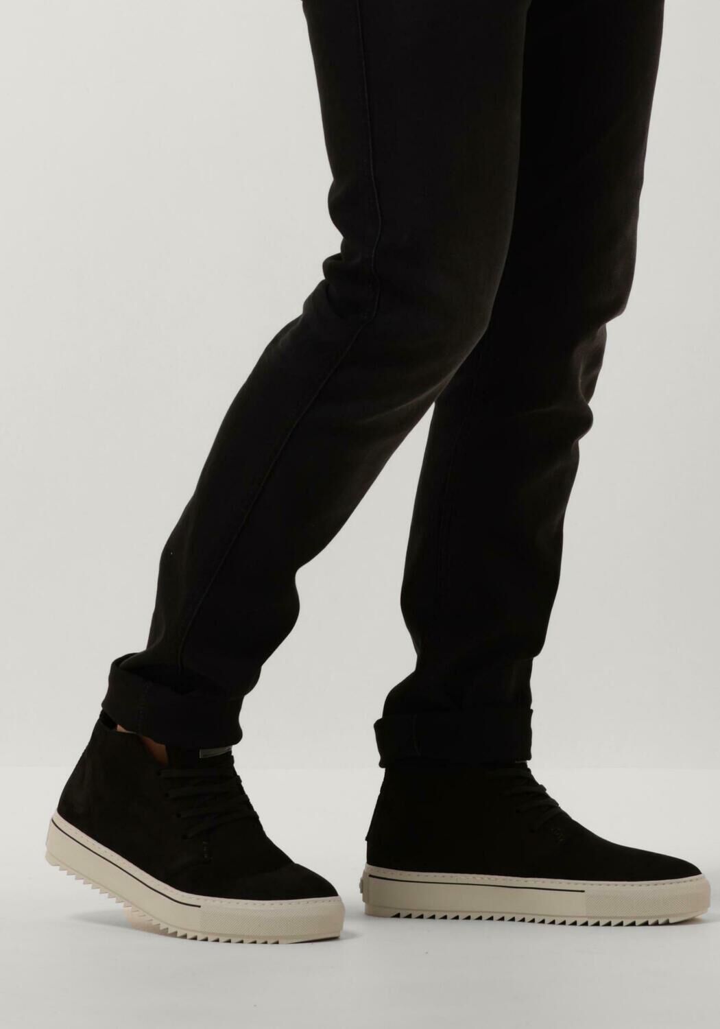 Zwarte REHAB Veterschoenen COOPER - large