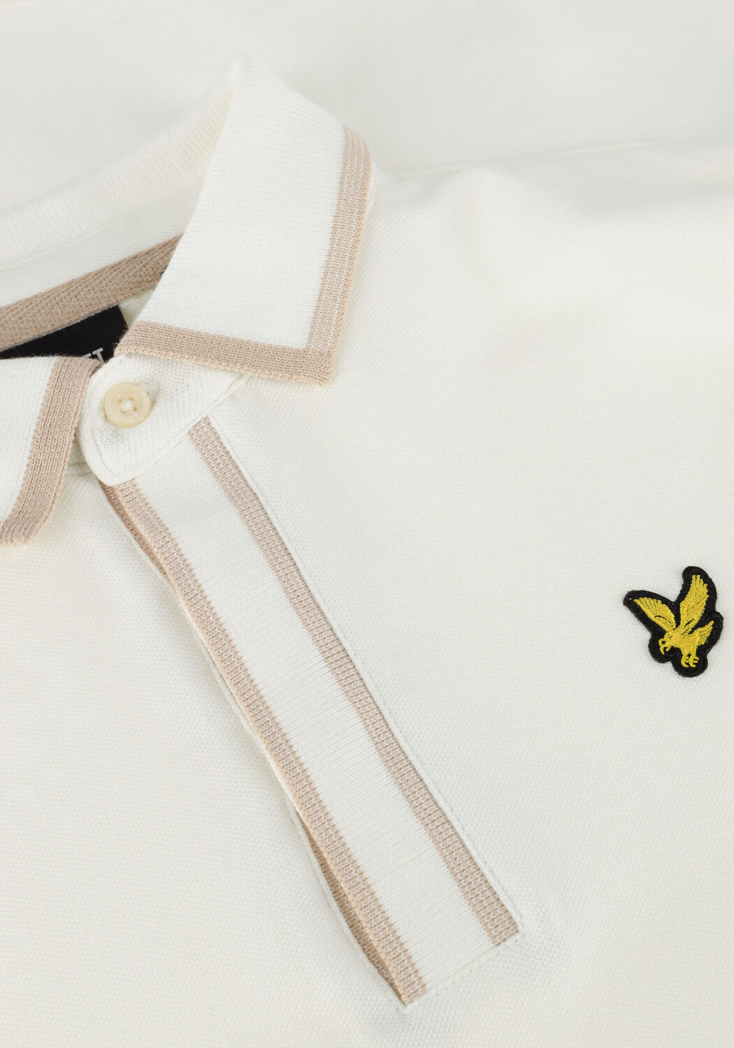 LYLE & SCOTT Polo CONCEALED PLACKET POLO SHIRT en gris - large