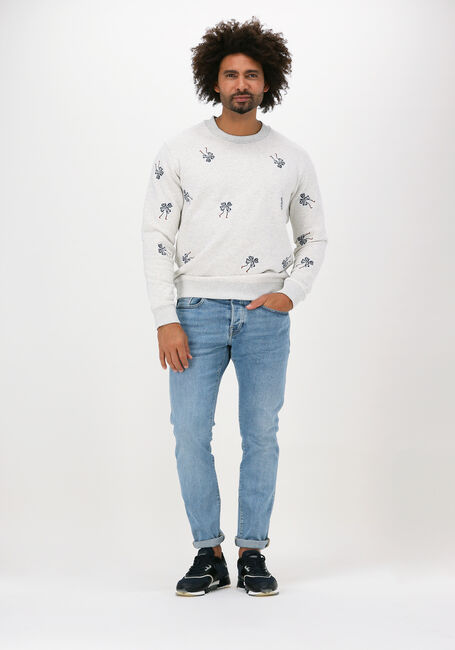 Lichtblauwe SCOTCH & SODA Slim fit jeans ESSENTIALS RALSTON IN ORGANIC COTTON - AQUA BLUE - large