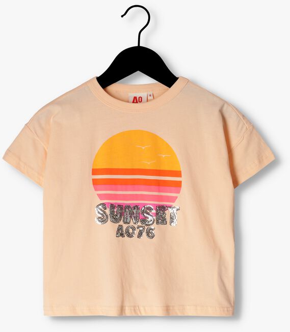 AO76 T-shirt KENZA T-SHIRT SUNSET en orange - large