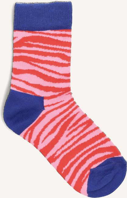Rode HAPPY SOCKS Beenmode KIDS TIGERS ROARING BACK Rode HAPPY SOCKS Beenmode KIDS TIGERS ROARING BACK - large